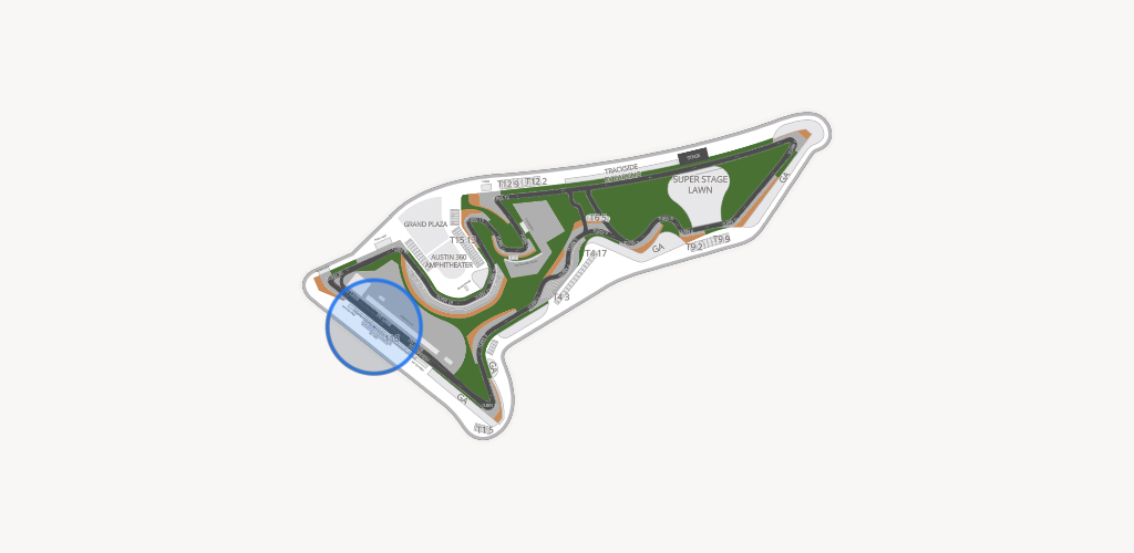 Circuit of The Americas Seating Chart