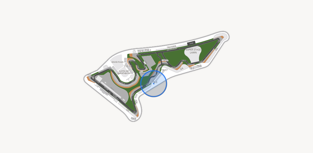 Circuit of The Americas Seating Chart