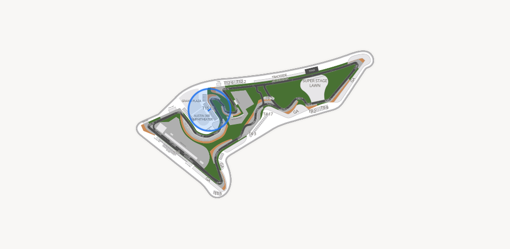 Circuit of The Americas Seating Chart