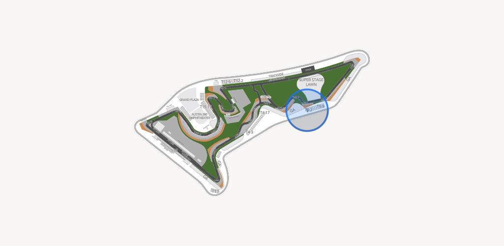 Circuit of The Americas Seating Chart