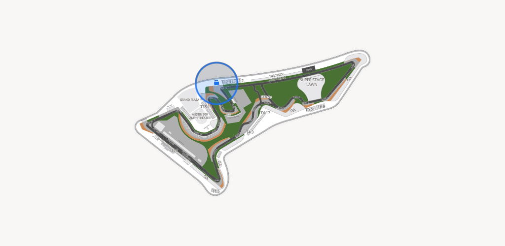Circuit of The Americas Seating Chart