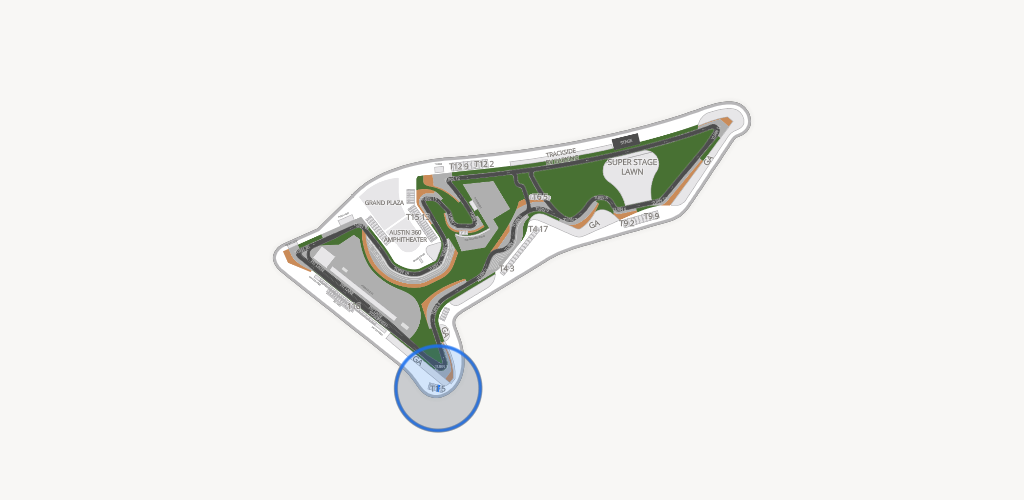 Circuit of The Americas Seating Chart