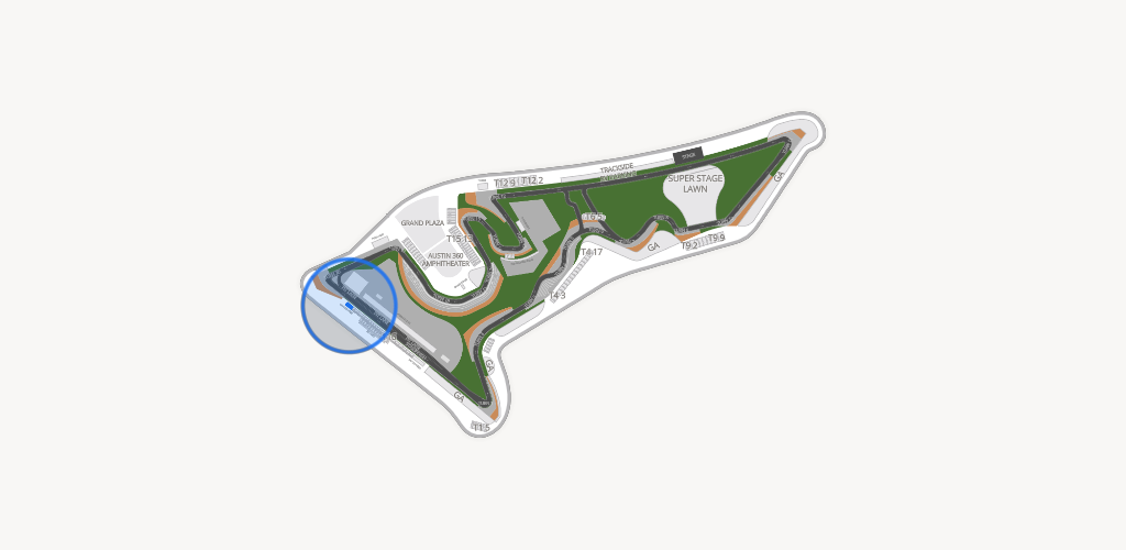 Circuit of The Americas Seating Chart