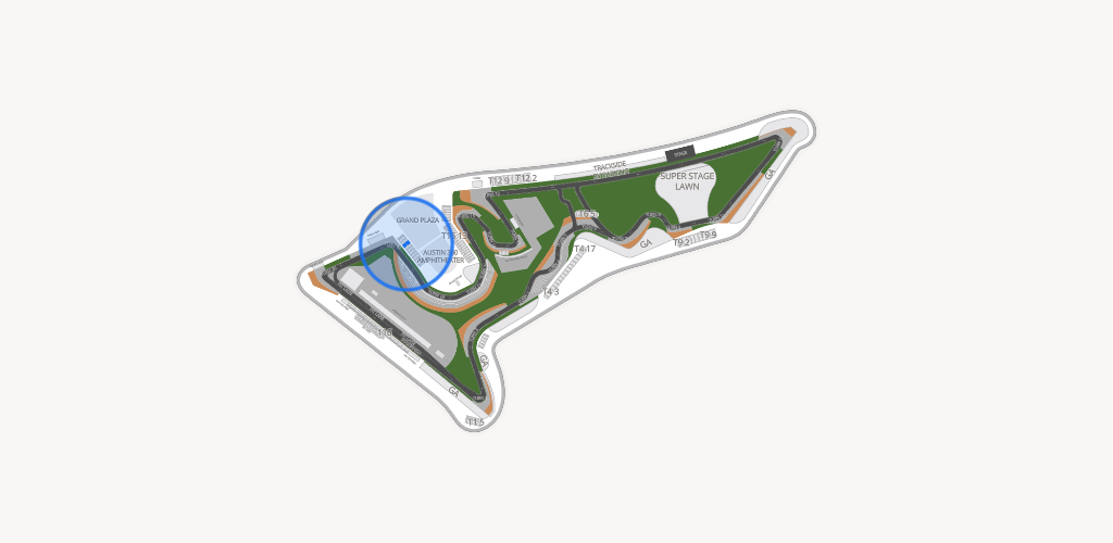 Circuit of The Americas Seating Chart