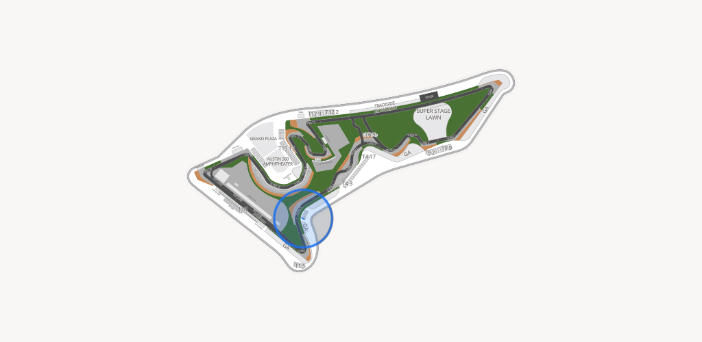 Circuit of The Americas Seating Chart