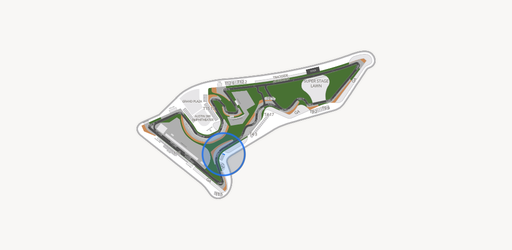 Circuit of The Americas Seating Chart