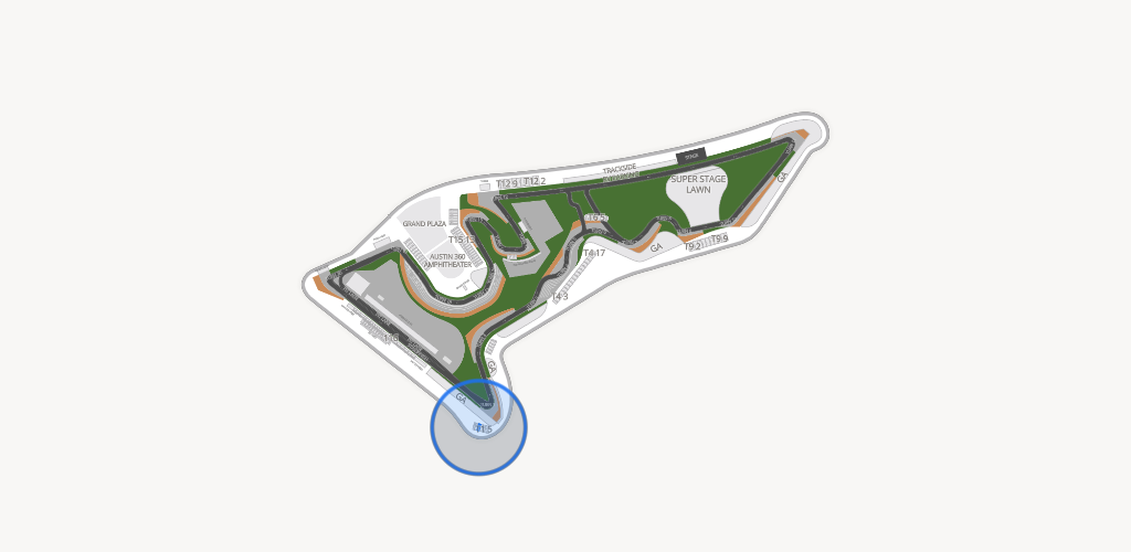 Circuit of The Americas Seating Chart