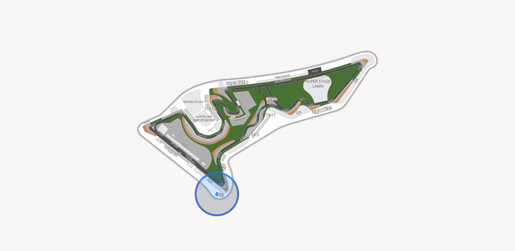 Circuit of The Americas Seating Chart