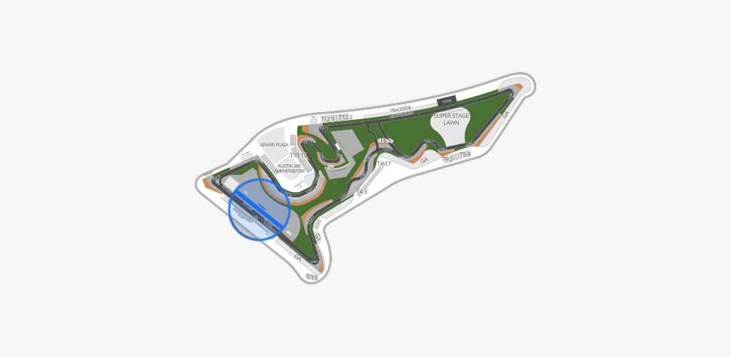 Circuit of The Americas Seating Chart