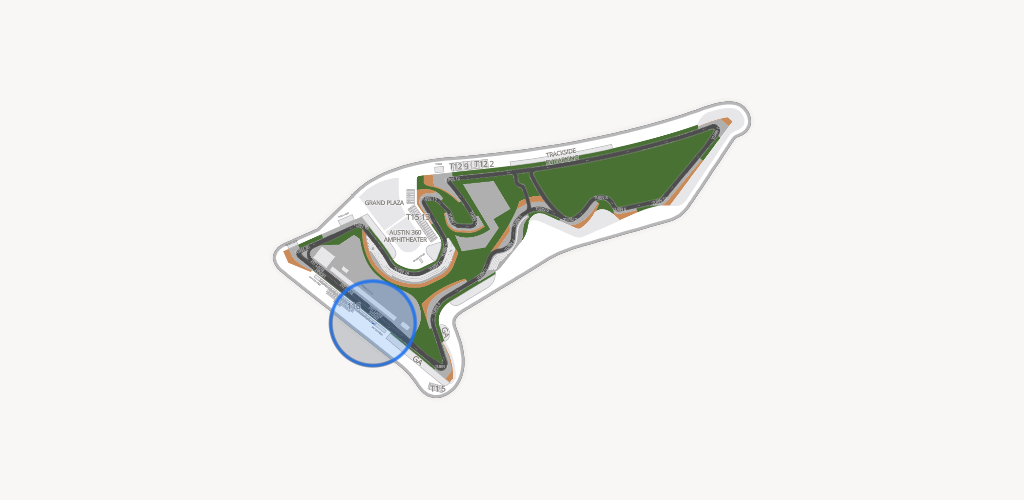 Circuit of The Americas Seating Chart
