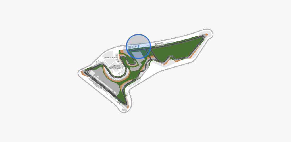 Circuit of The Americas Seating Chart