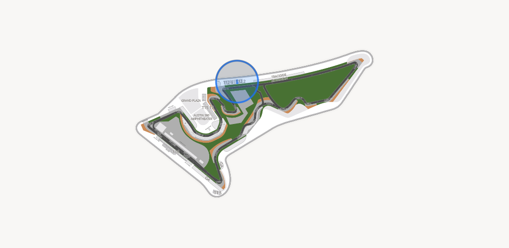 Circuit of The Americas Seating Chart