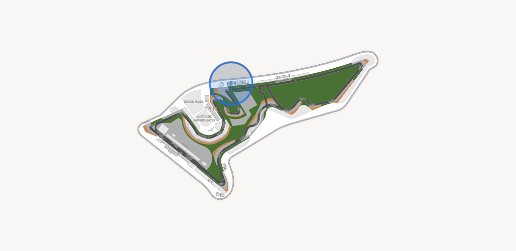 Circuit of The Americas Seating Chart