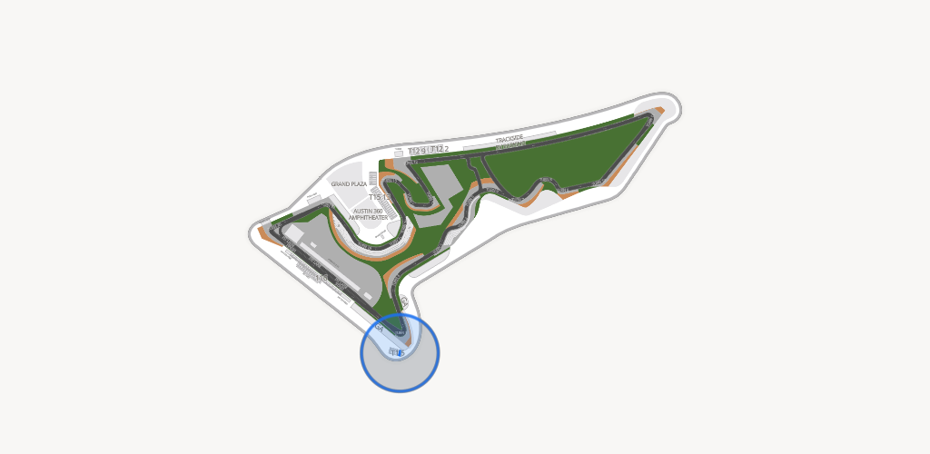 Circuit of The Americas Seating Chart