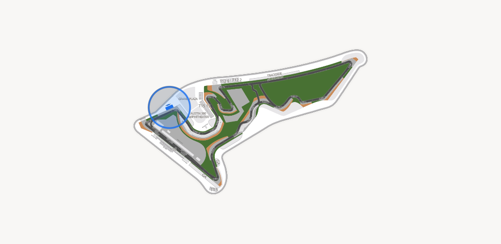 Circuit of The Americas Seating Chart