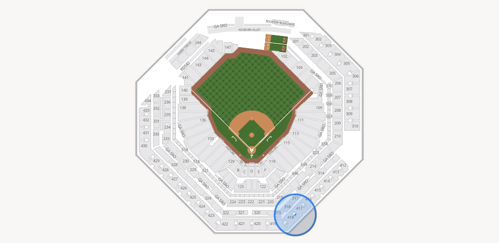Citizens Bank Park Seating Chart