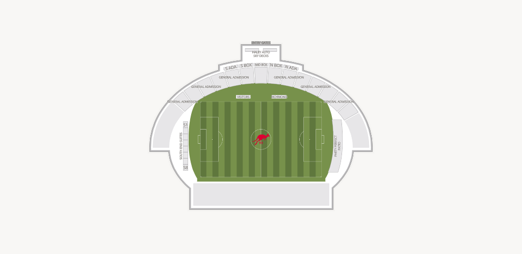 City Stadium Seating Chart