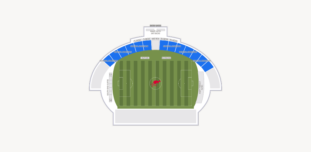 City Stadium Seating Chart