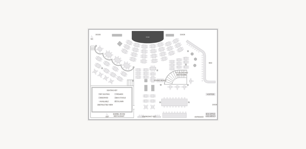 City Winery - New York Seating Chart