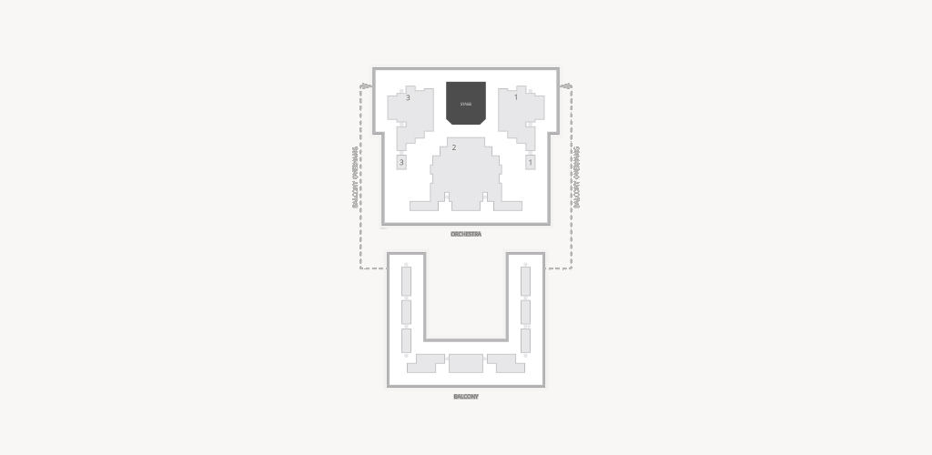 Clarence Brown Theatre Seating Chart