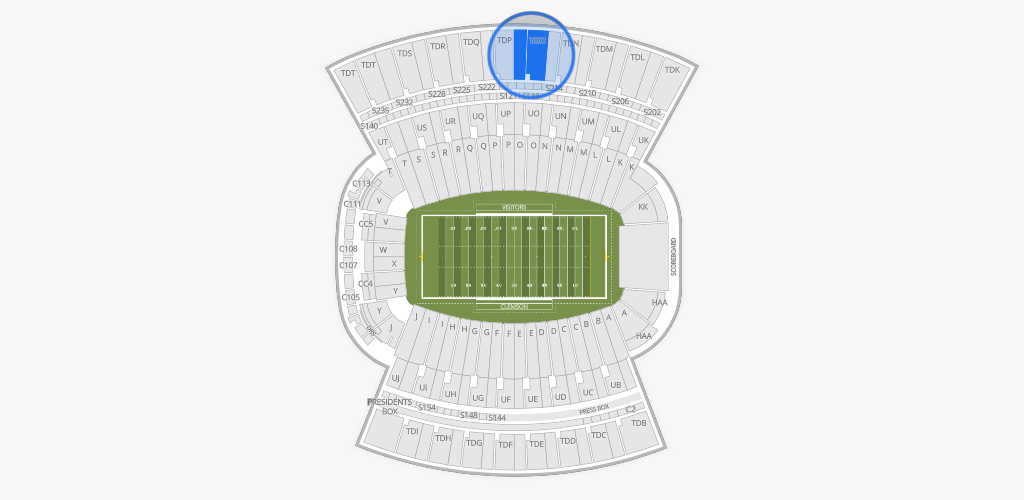 Clemson Memorial Stadium Seating Chart