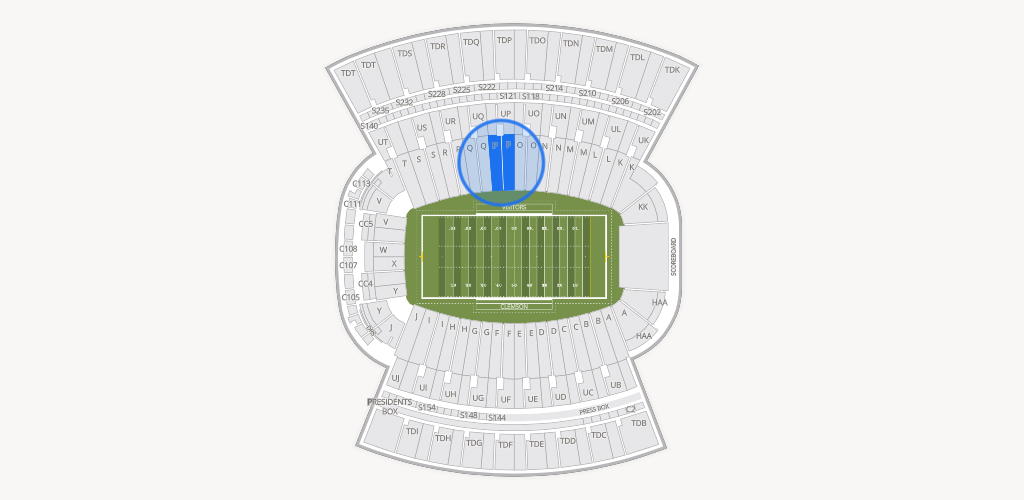 Clemson Memorial Stadium Seating Chart