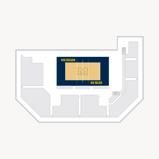 Cliff Keen Arena seating chart