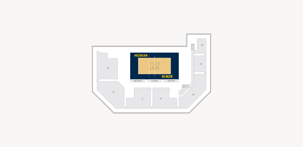 Cliff Keen Arena Seating Chart