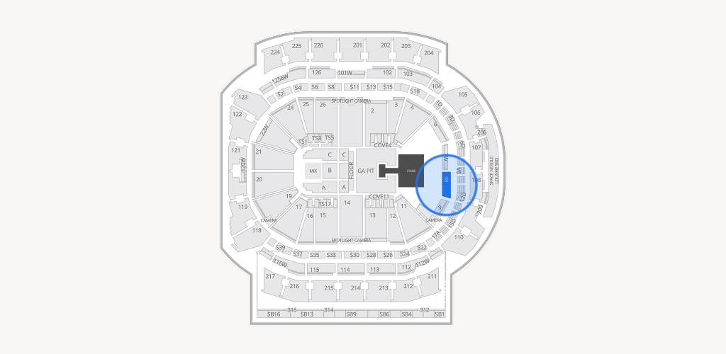 Climate Pledge Arena Seating Chart
