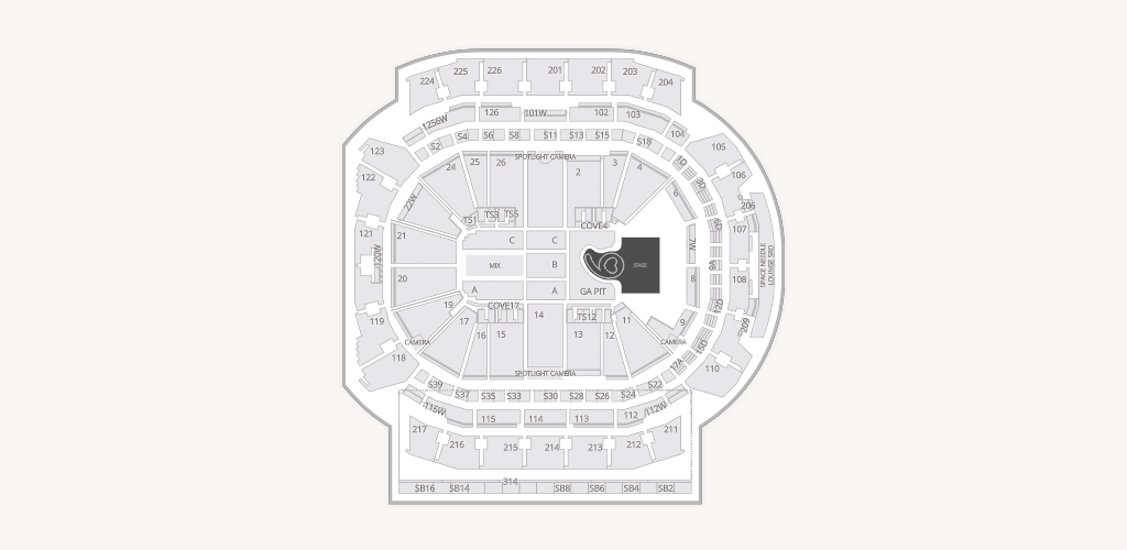 Climate Pledge Arena Seating Chart