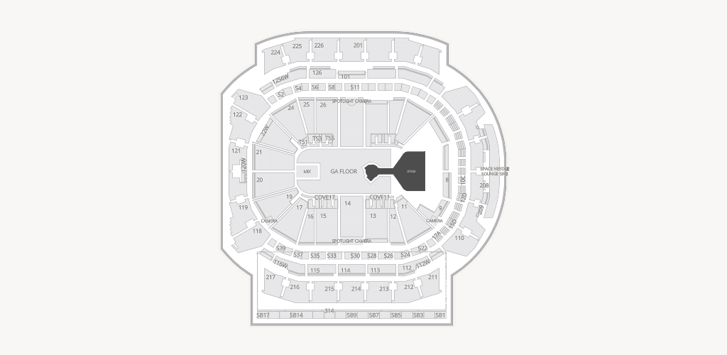 Climate Pledge Arena Seating Chart