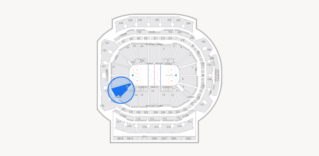 Climate Pledge Arena Seating Chart
