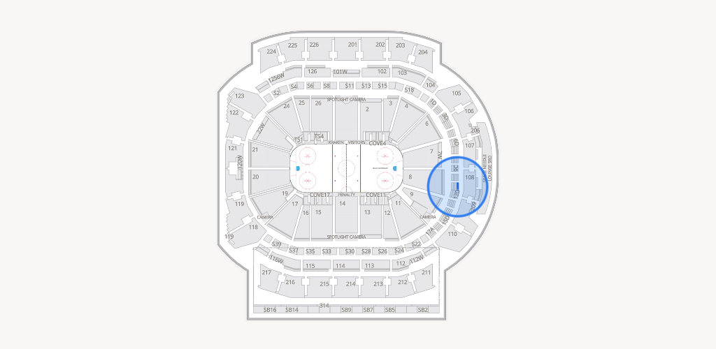Climate Pledge Arena Seating Chart