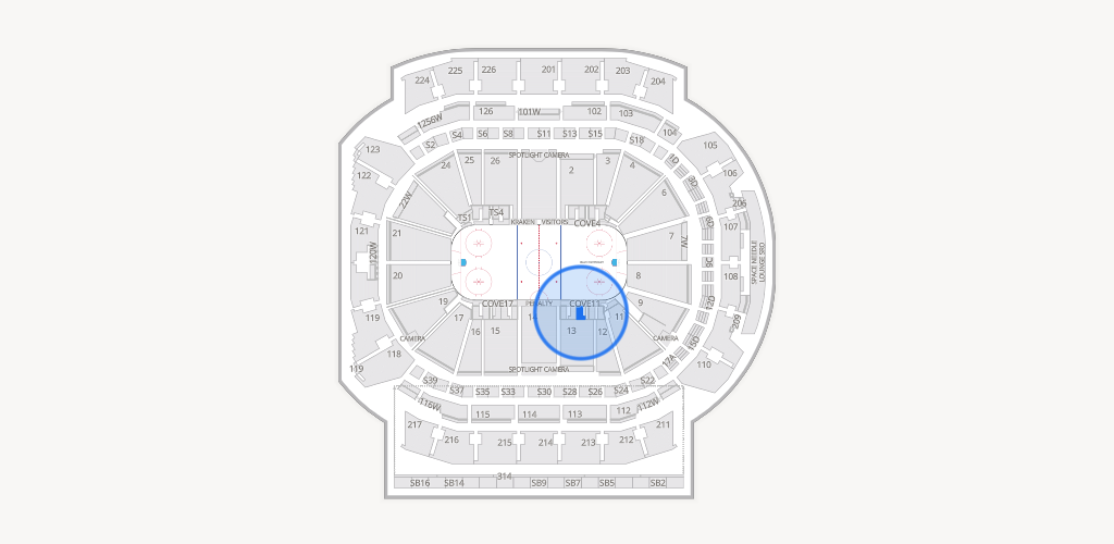 Climate Pledge Arena Seating Chart