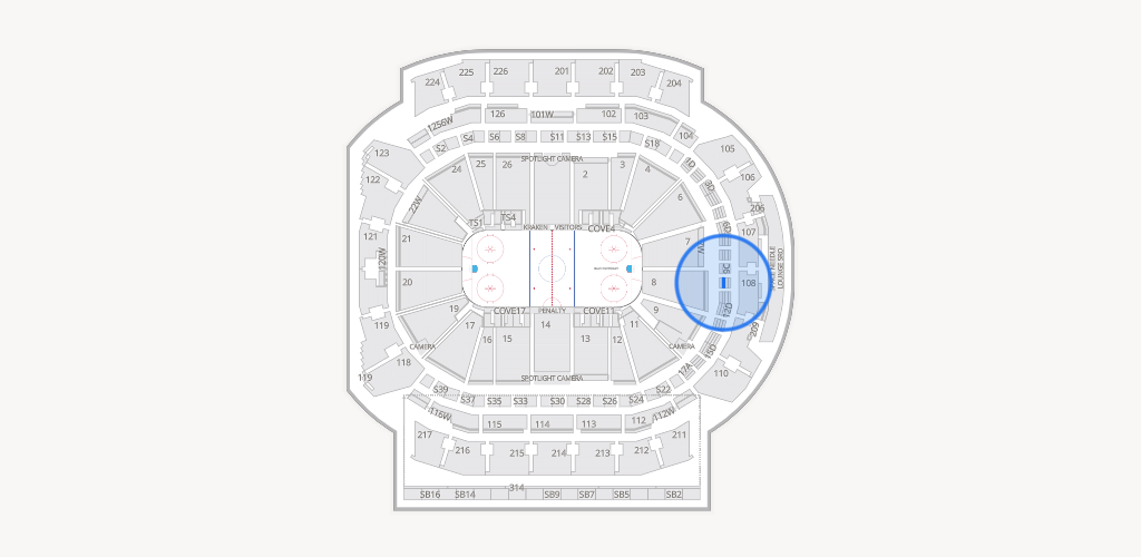 Climate Pledge Arena Seating Chart