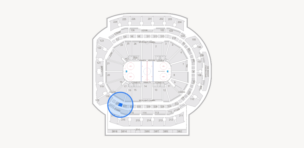 Climate Pledge Arena Seating Chart