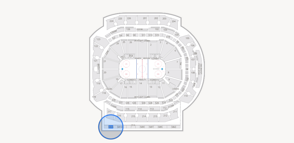 Climate Pledge Arena Seating Chart