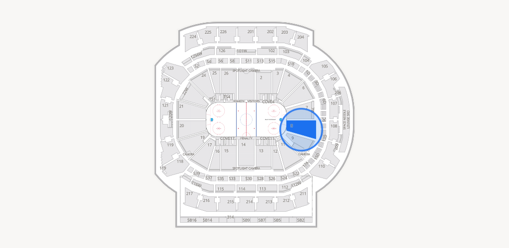 Climate Pledge Arena Seating Chart