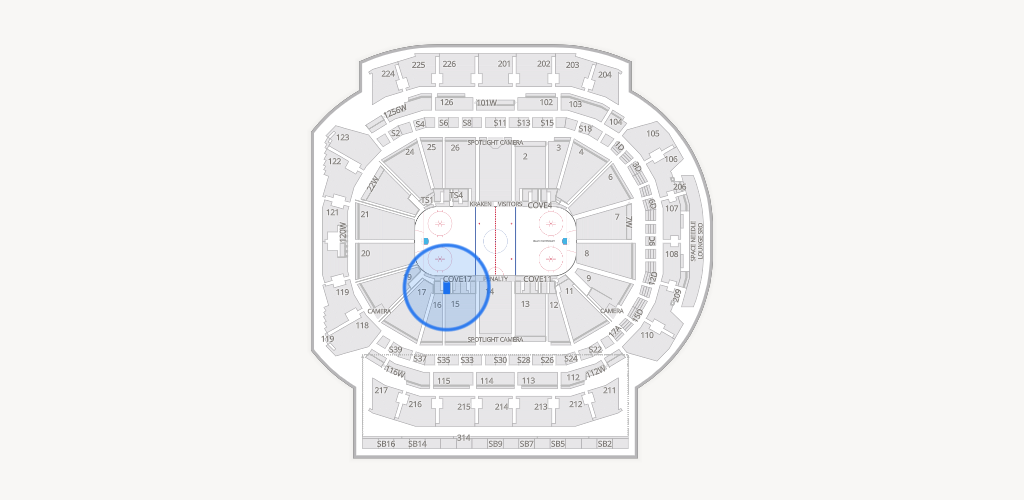 Climate Pledge Arena Seating Chart