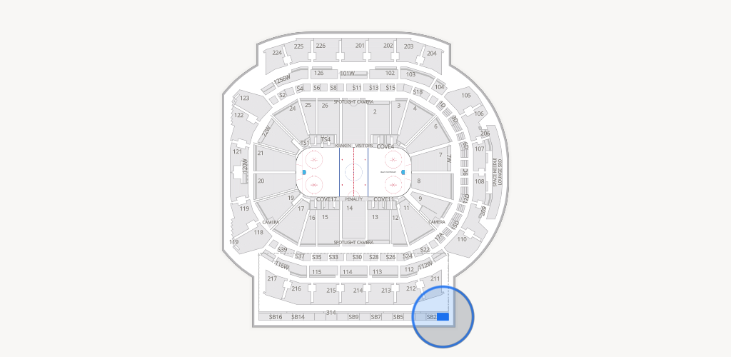 Climate Pledge Arena Seating Chart