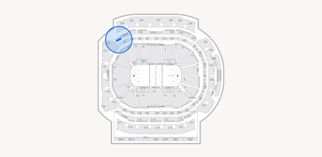 Climate Pledge Arena Seating Chart