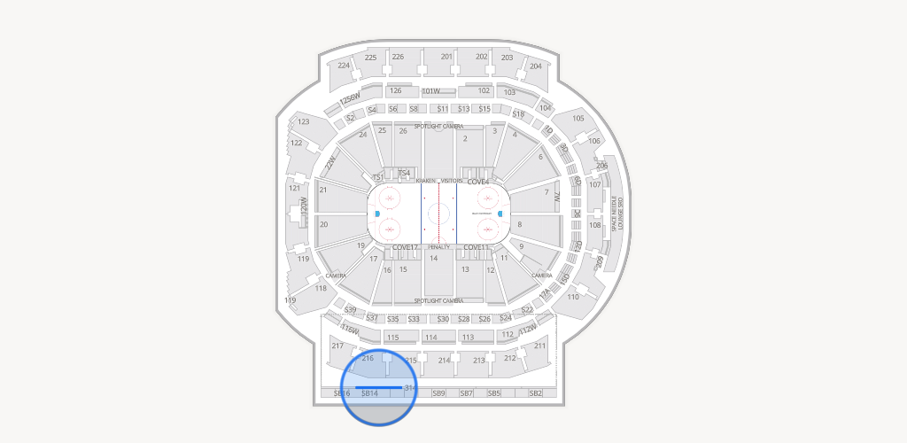 Climate Pledge Arena Seating Chart