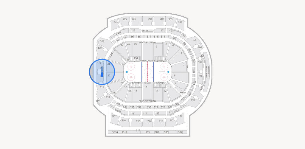 Climate Pledge Arena Seating Chart