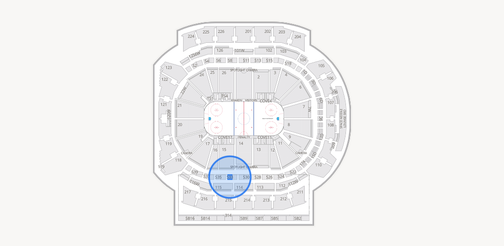 Climate Pledge Arena Seating Chart