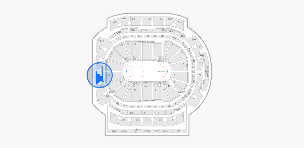 Climate Pledge Arena Seating Chart