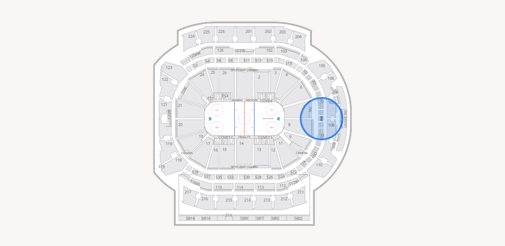 Climate Pledge Arena Seating Chart