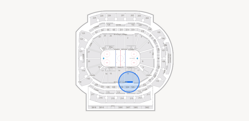 Climate Pledge Arena Seating Chart