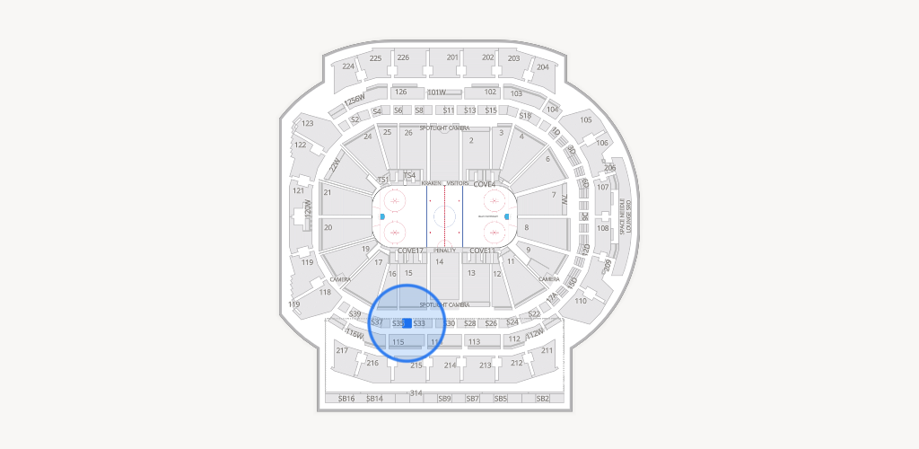 Climate Pledge Arena Seating Chart