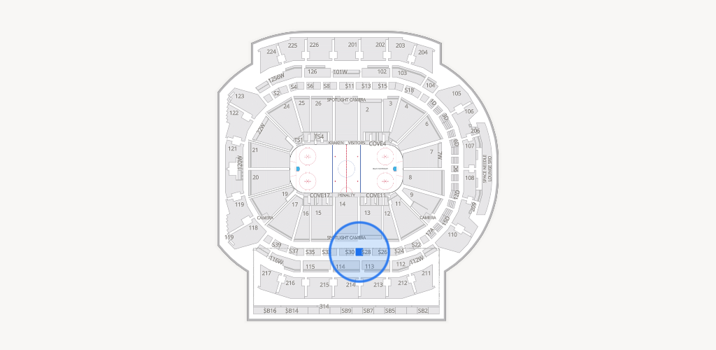 Climate Pledge Arena Seating Chart