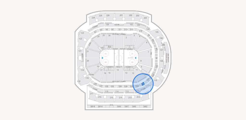 Climate Pledge Arena Seating Chart